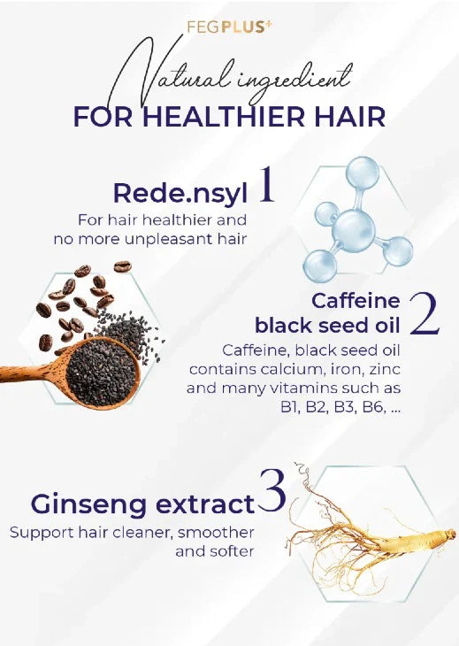 FEG Plus Hair Growth Serum Spray – 50ml (For Men and Women)