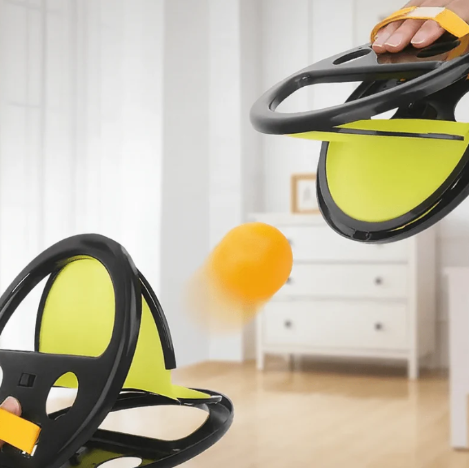 Catch & Throw Ball Game | Indoor n Outdoor Family Time Game (Pack of 2)