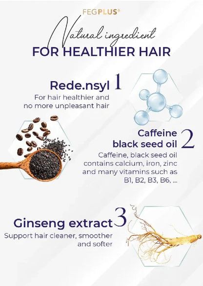 FEG Plus Hair Growth Serum Spray – 50ml (For Men and Women)