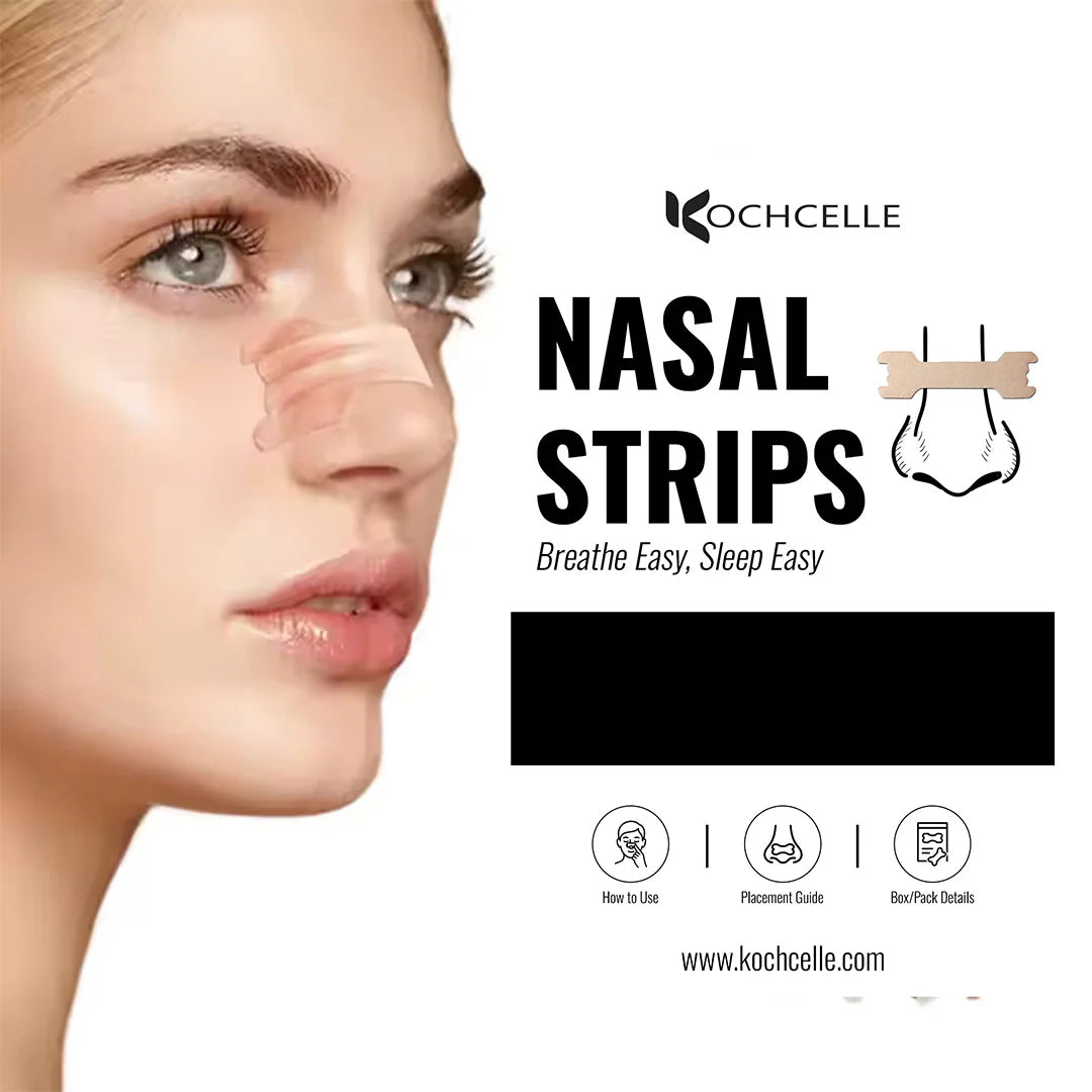 Snore Relief Nasal Strips – with Innovative Magnetic Technology