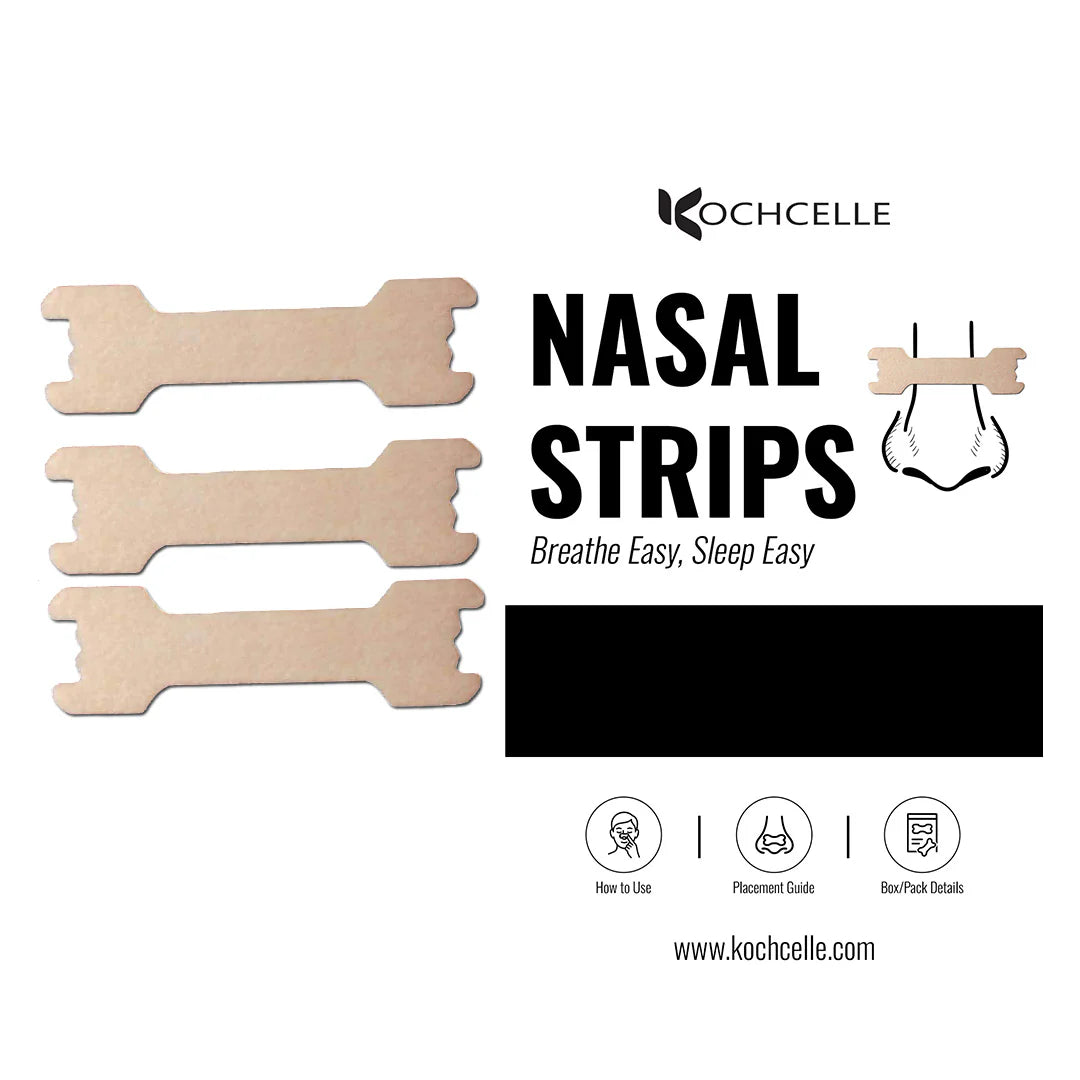 Snore Relief Nasal Strips – with Innovative Magnetic Technology